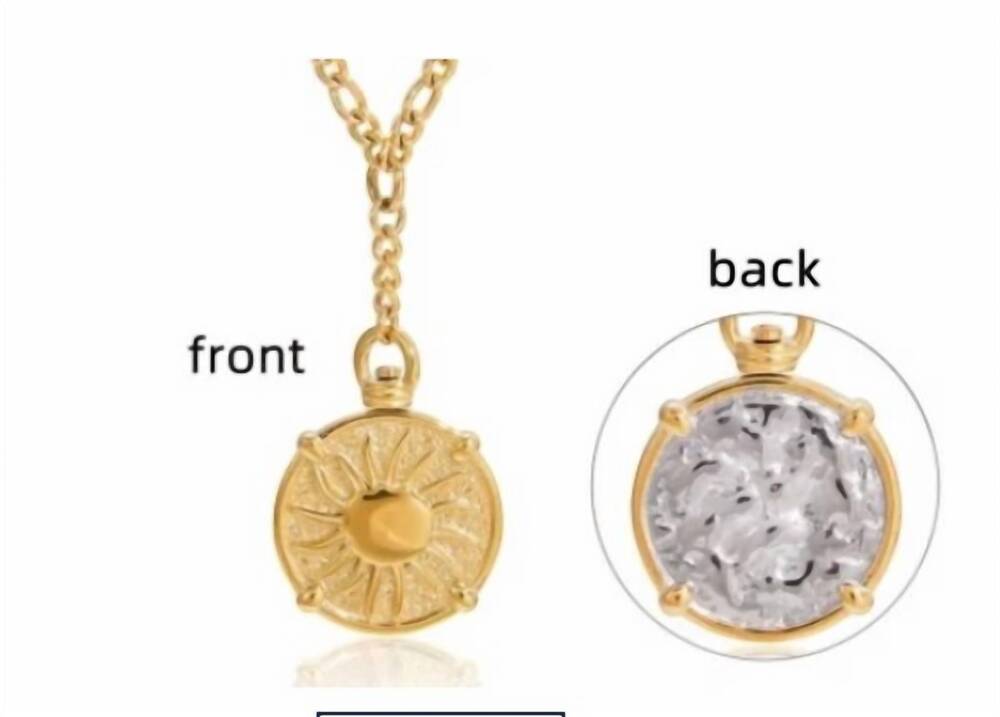NEW KATIE RAE COLLECTION women's solange necklace in gold
